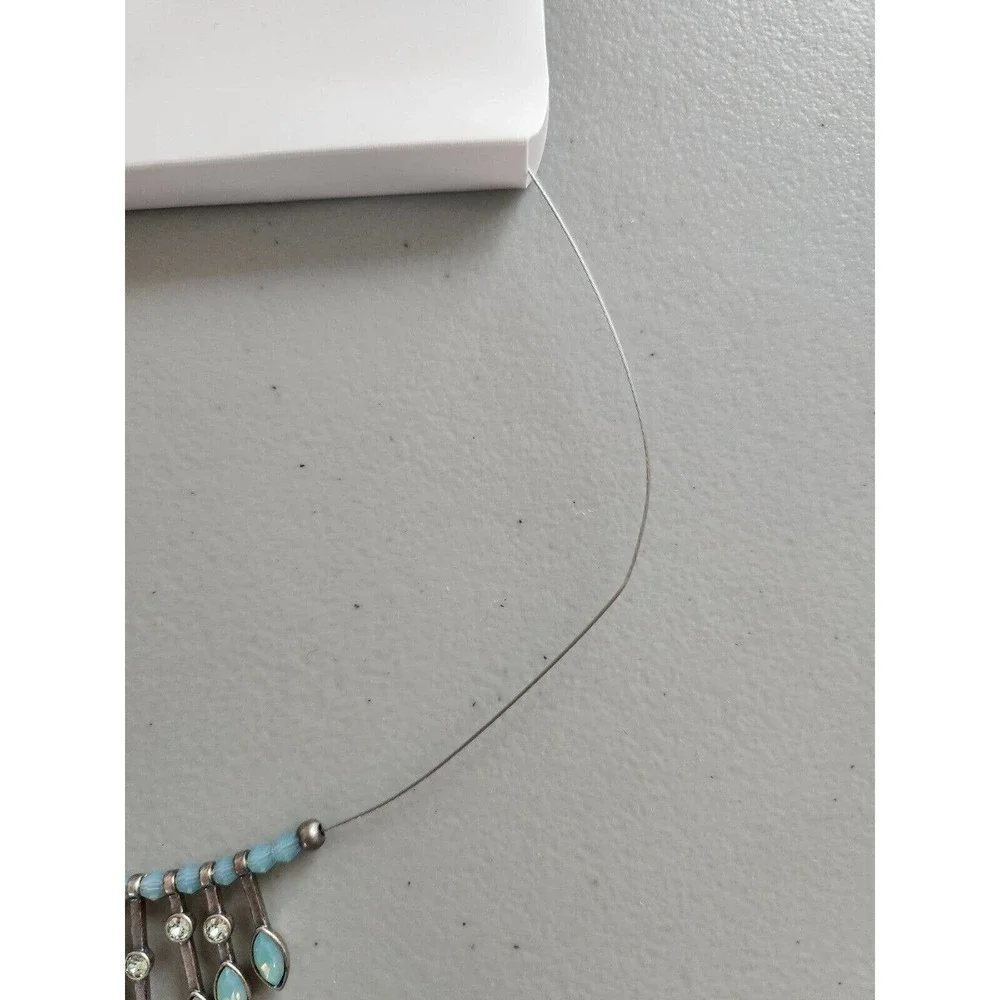 NWT Swarovski Crystallized 5500391 Necklace Blue - Picture 6 of 9